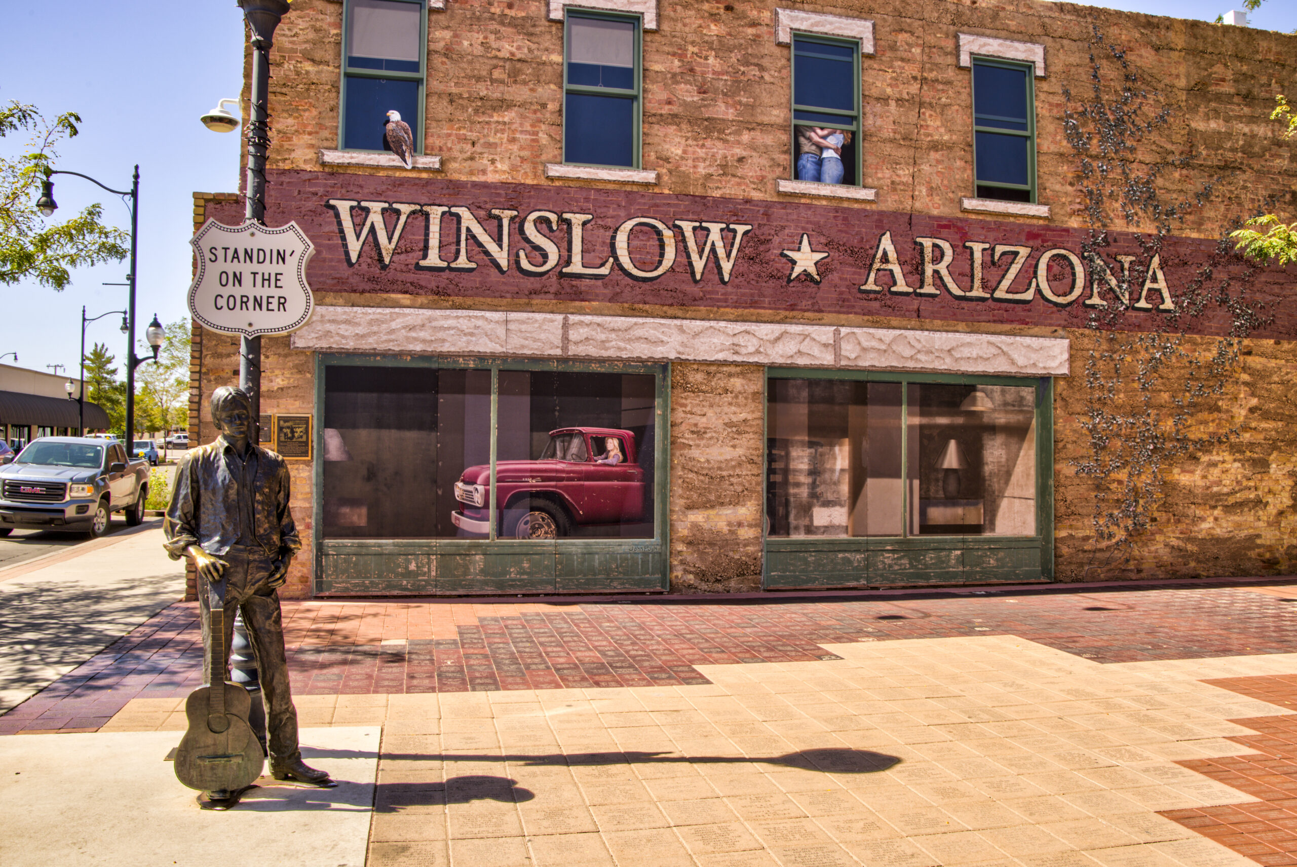 Route 66 in Winslow, AZ Route 66